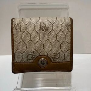 Christian Dior Vintage Compact Leather Wallet